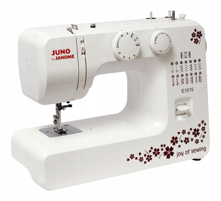 Janome REWELACYJNA domowa Maszyna do Szycia JANOME JUNO E1015 + GRATIS PORADNIK