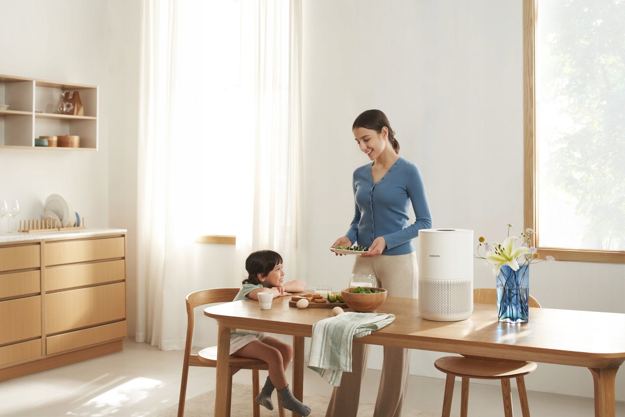 Oczyszczacz powietrza Xiaomi Air Purifier 4 Compact 27W biały