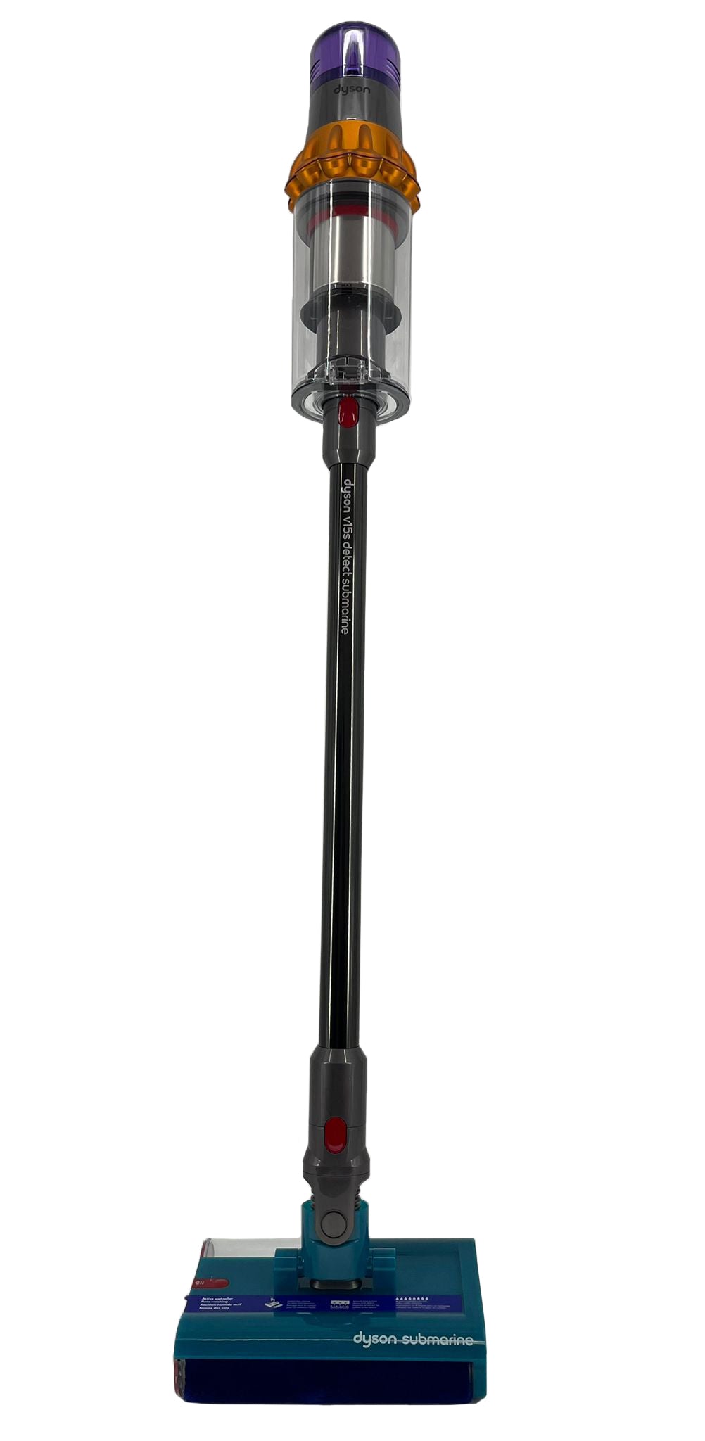 Odkurzacz pionowy Dyson V15s Detect Submarine srebrny