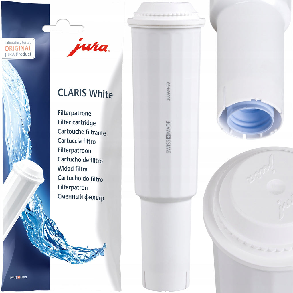 Tabletki do czyszczenia ekspresu Jura 62715 + 3x filtr Jura Claris Smart+