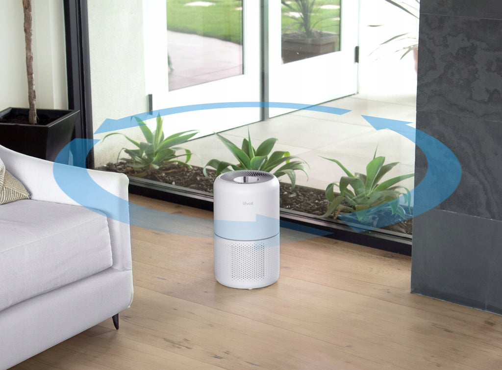 Oczyszczacz powietrza Levoit Core 300S HEPA smog dym smart wifi auto 50 m2
