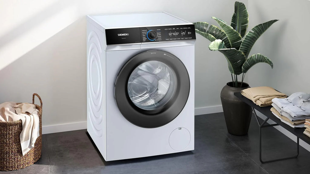 Siemens WM14N223 Waschmaschine iQ300, Frontlader mit 7kg Fassungsvermgen, 1400 UpM, speedPack L, LED-Display,Outdoor-Programm, Wei, 60cm