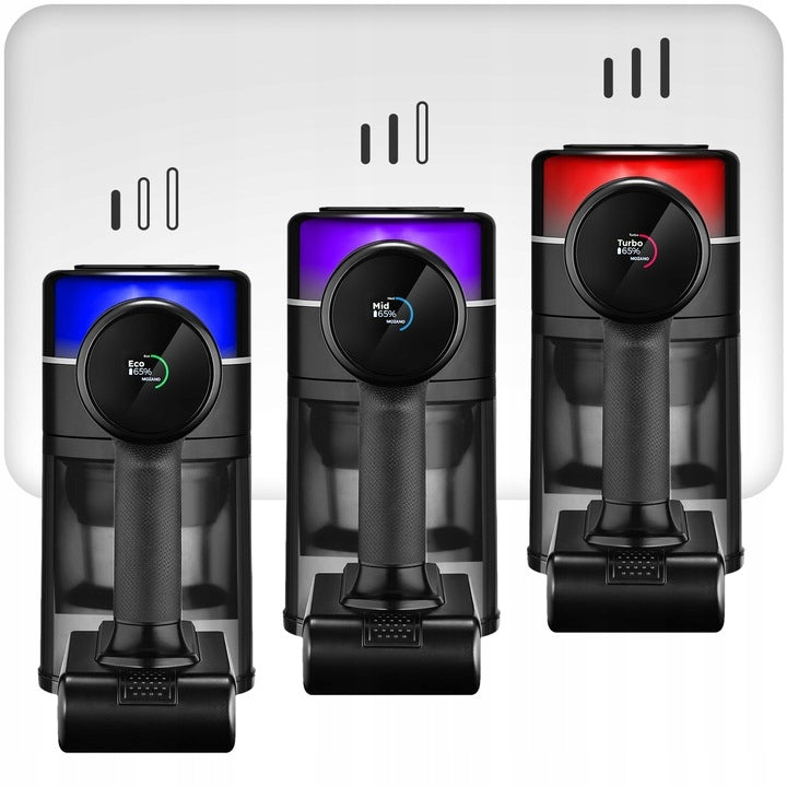 ODKURZACZ BEZPRZEWODOWY PIONOWY RĘCZNY 2 BATERIE MOCNY 15w1 LED HANDY PRO