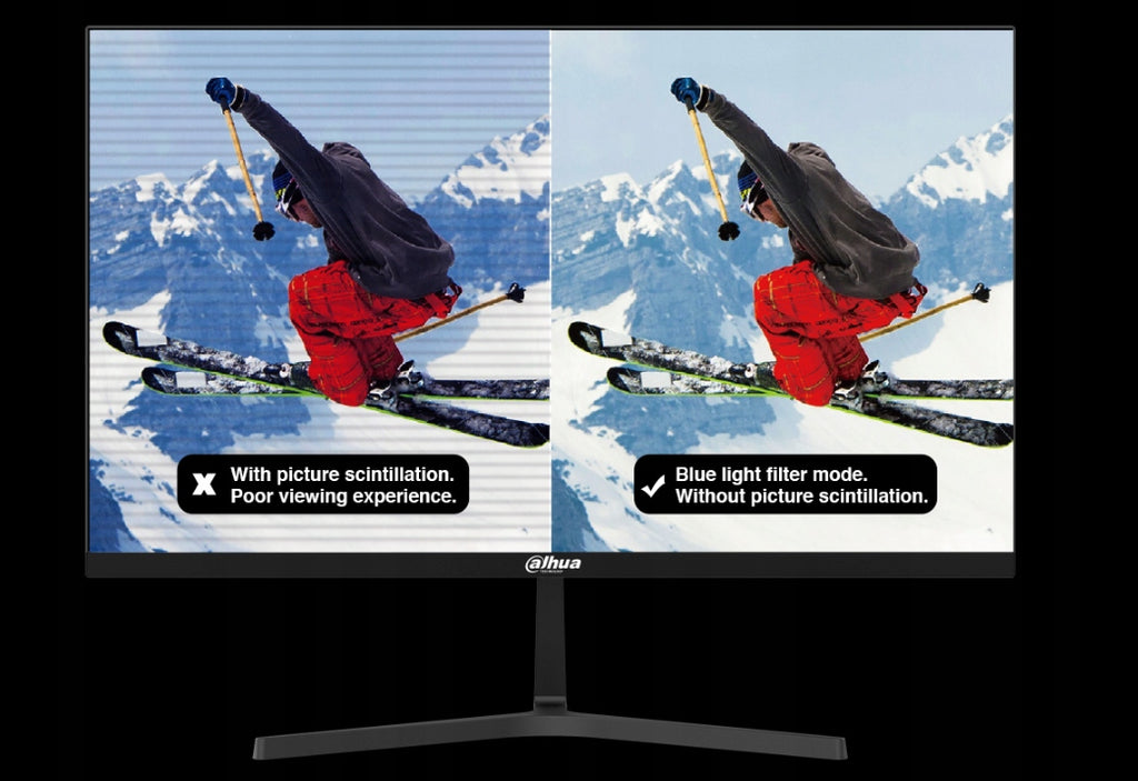 Dahua Monitor Bezramkowy LED 24 Cale Full HD DAHUA HDMI VGA 100HZ IPS Głośniki