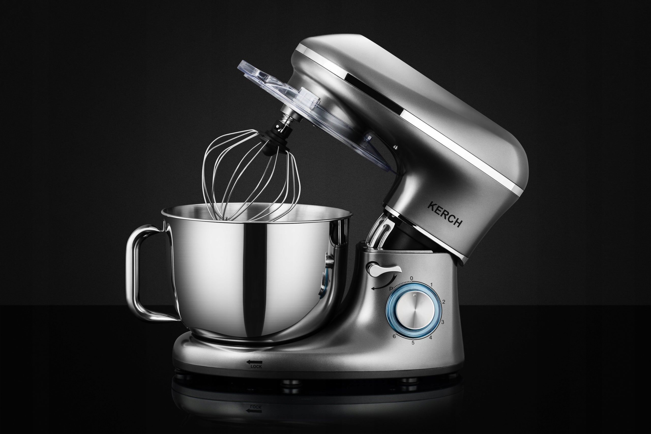 ROBOT KUCHENNY PLANETARNY MIKSER Z MISĄ KERCH MYCHEF 4000W GREY 6,2L