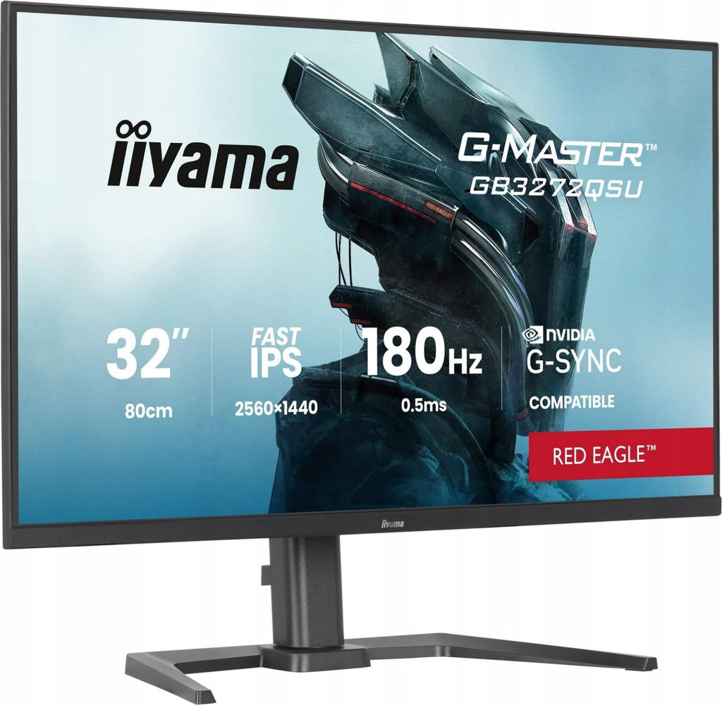 iiyama Monitor iiyama G-Master GB3272QSU-B1 Red Eagle - 180Hz QHD Fast IPS 31.5
