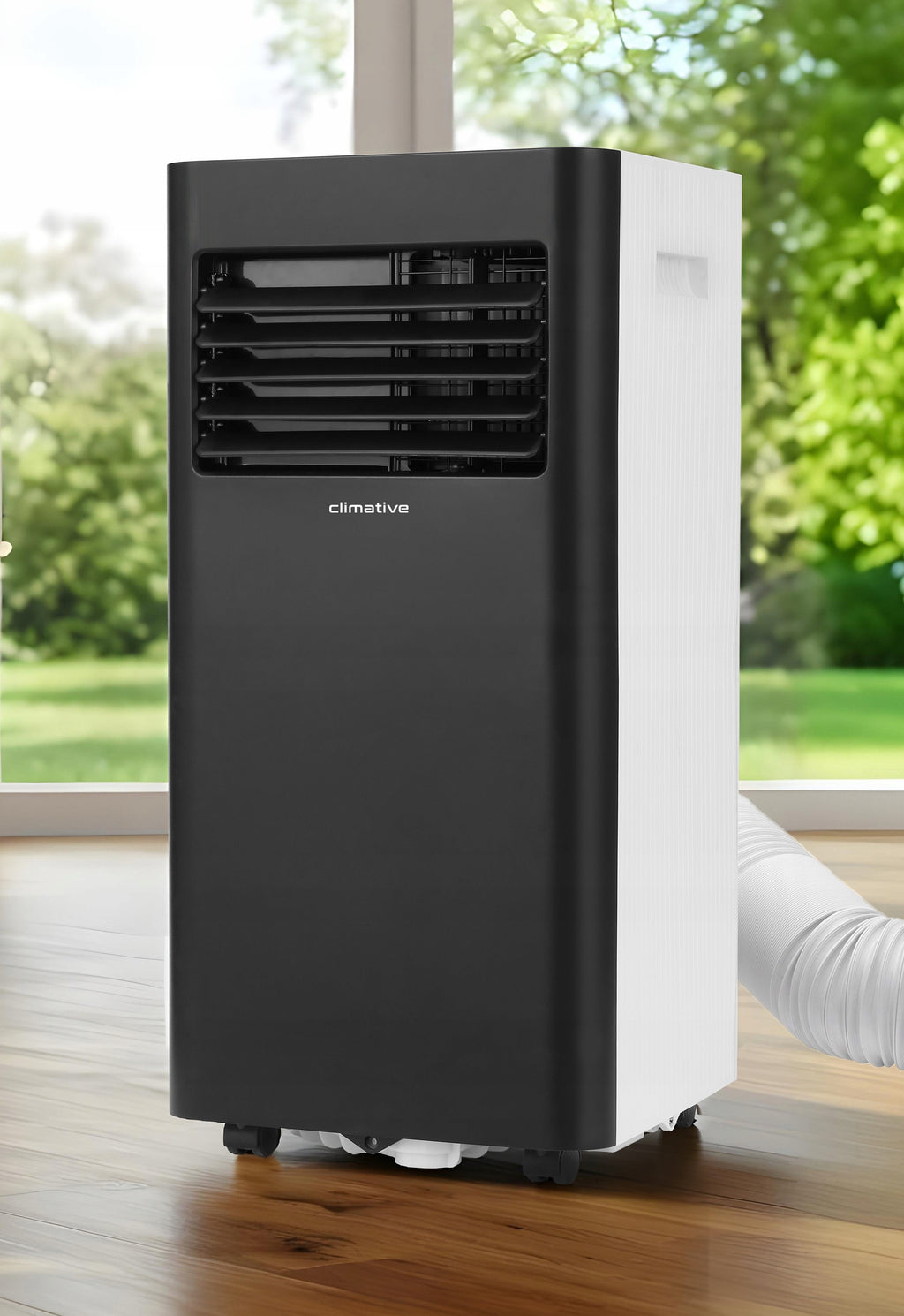 Klimatyzator przenośny pokojowy MINI 2,6 kW mały cichy WiFi 26 m2 uszczelka
