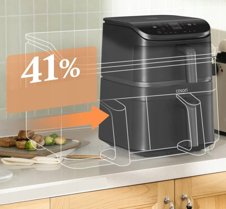 Cosori FRYTKOWNICA BEZTŁUSZCZOWA AIR FRYER COSORI TURBO TOWER CAF-DC111-ADE +RUSZT