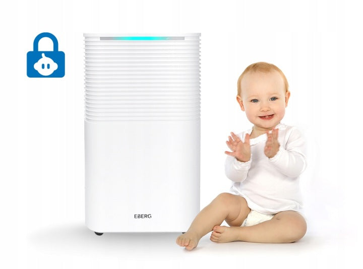 EBERG Osuszacz powietrza EBERG RICO pochłaniacz 12l/24h +WiFi +TIMER +higrostat
