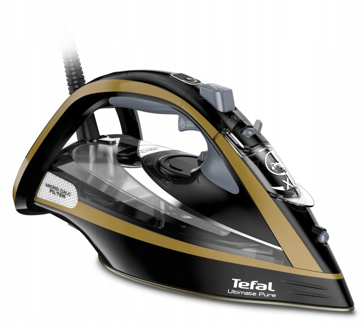 Tefal Żelazko parowe Tefal Ultimate PURE FV9865 3000 W mocne 250g/min Anti-Drip