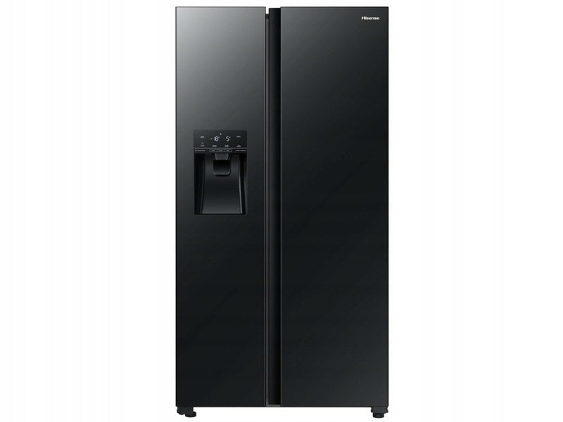 Lodówka HISENSE RS694N4GBE Side by side Kostkarka