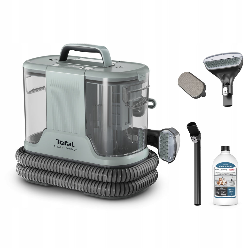 Odkurzacz piorący do tapicerki dywanów Tefal Clean It Hot&Cold IZ7021 1150W