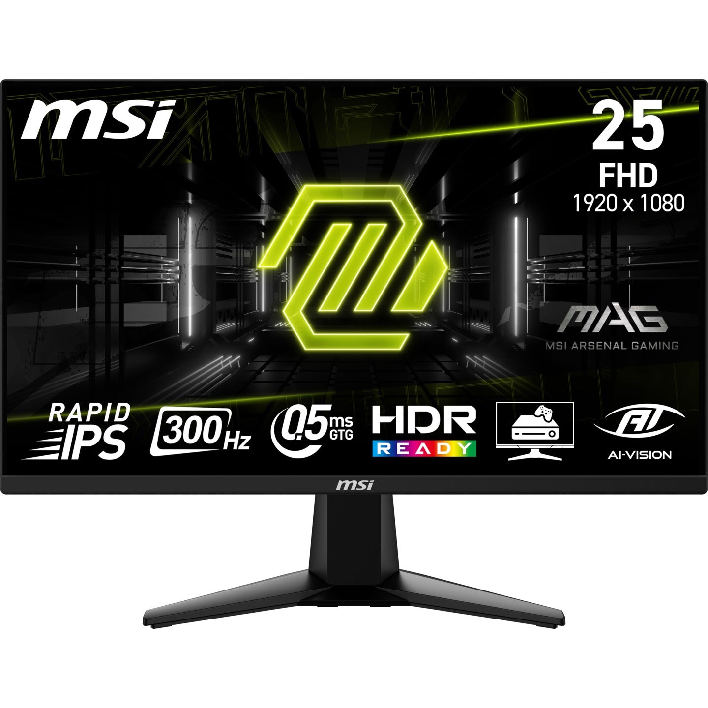 MSI 2X Monitor LED 24 MSI MAG 255XF