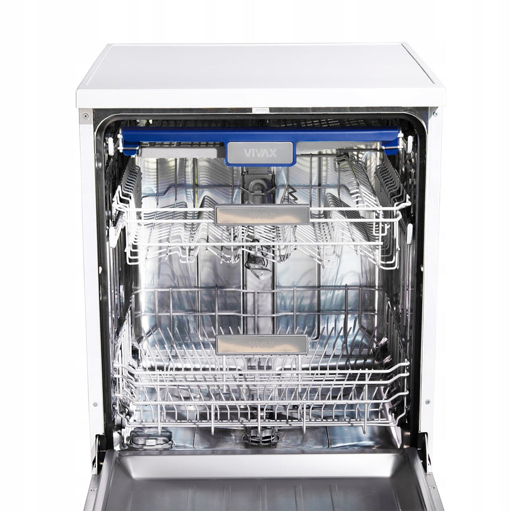 Zmywarka Wolnostojąca Vivax DW-601473C Biała 60cm Trzeci Kosz 14kp 2+3 lata