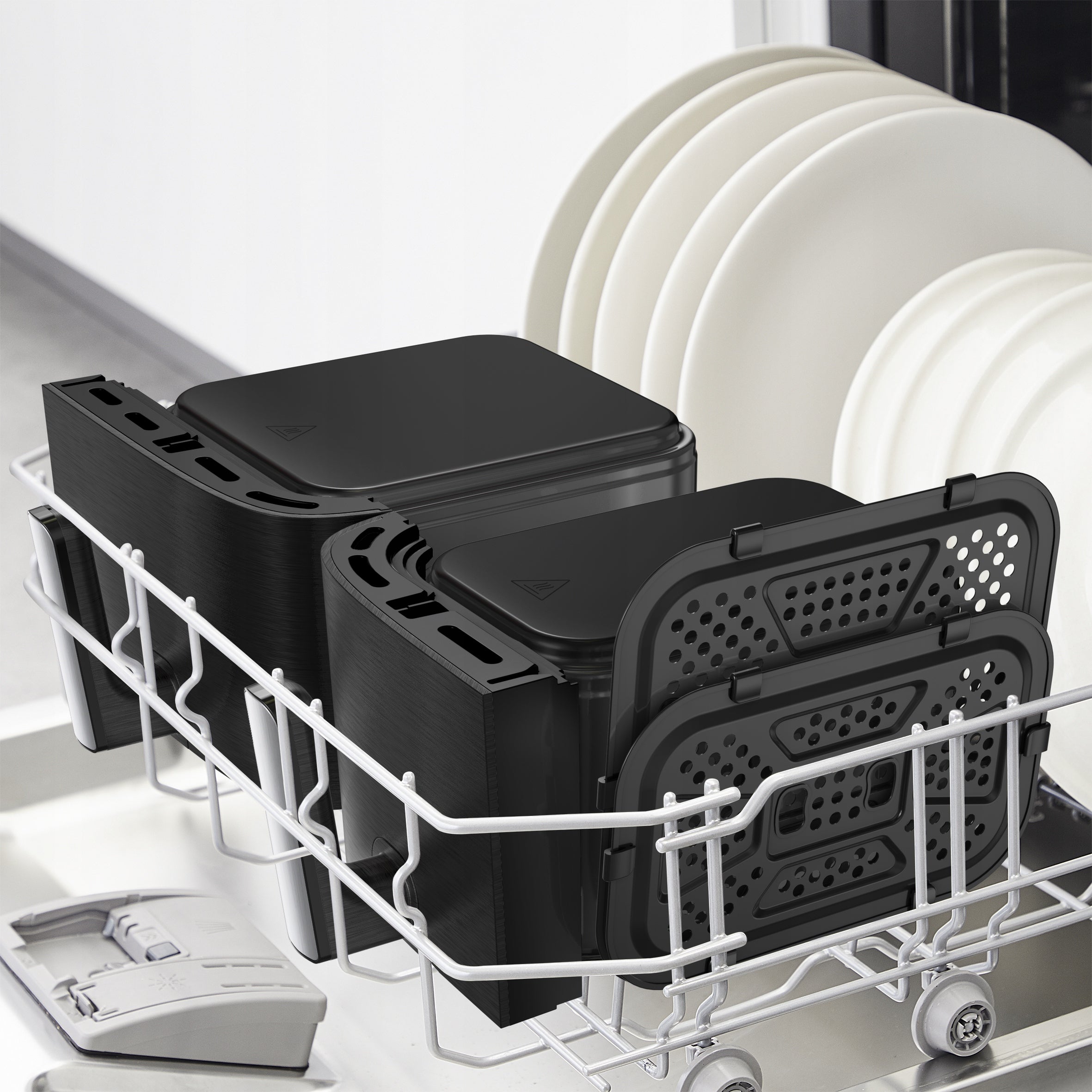 Frytkownica beztłuszczowa TEFAL EY9428E XXL 11l 2700W dwukomorowa Air Fryer