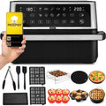 Frytkownica beztłuszczowa 11L Air Fryer Yoer 2800W 12 programów 23 elementy