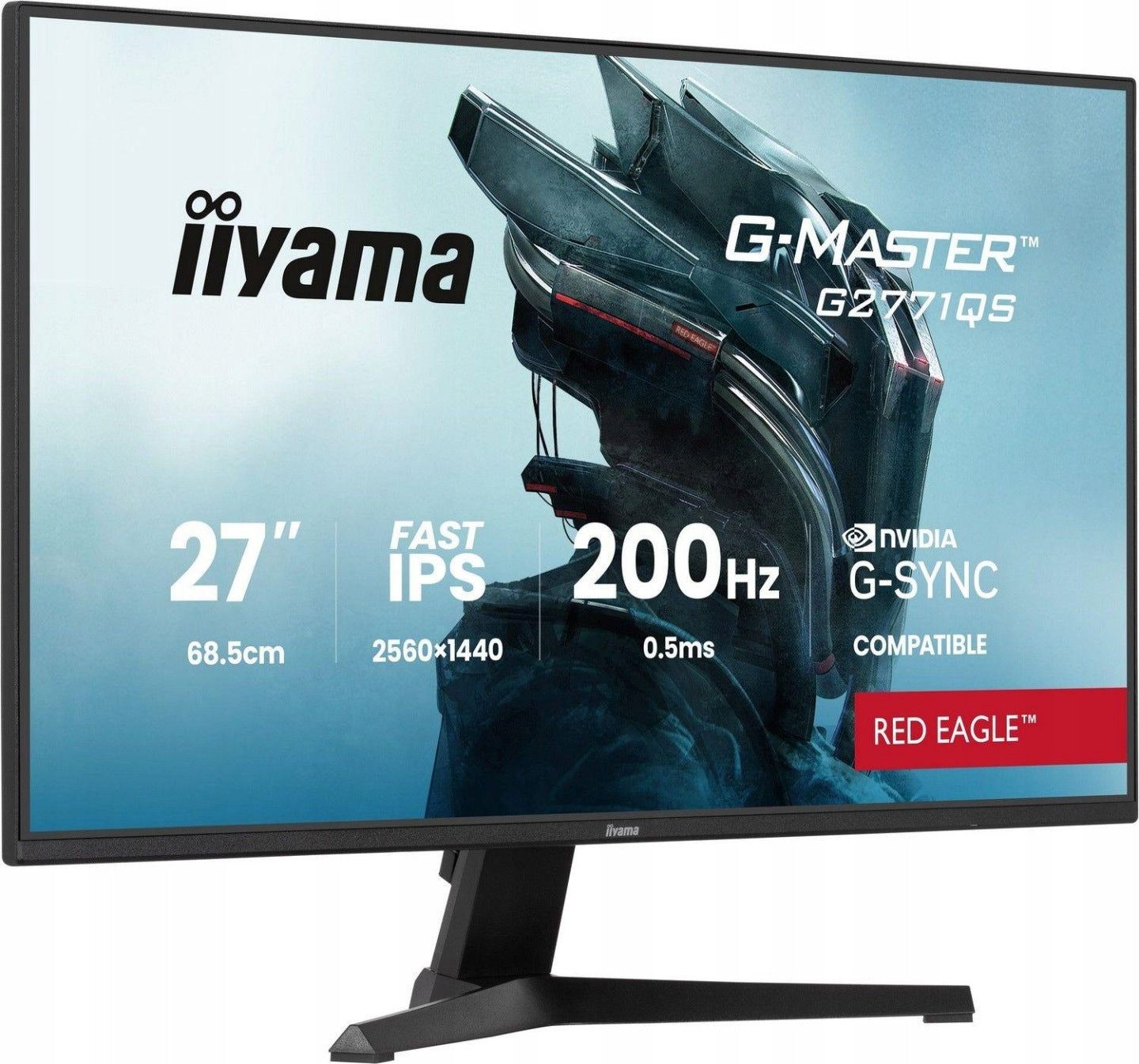 iiyama Monitor iiyama G-Master GB3272QSU-B1 Red Eagle - 180Hz QHD Fast IPS 31.5