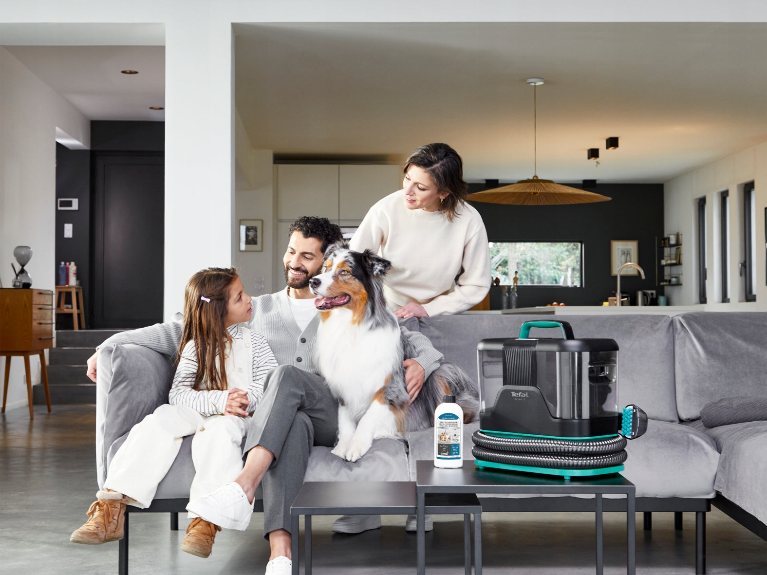 Odkurzacz piorący do tapicerki dywanów Tefal Clean It Hot&Cold IZ7021 1150W