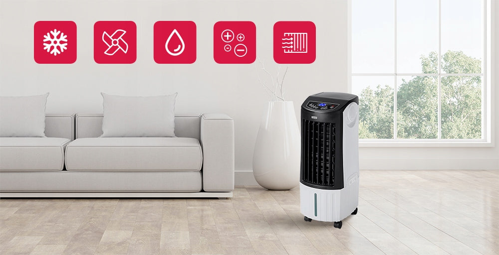Klimator wodny HAXON ROX klimatyzer przenośny 12l + JONIZACJA nawilżacz