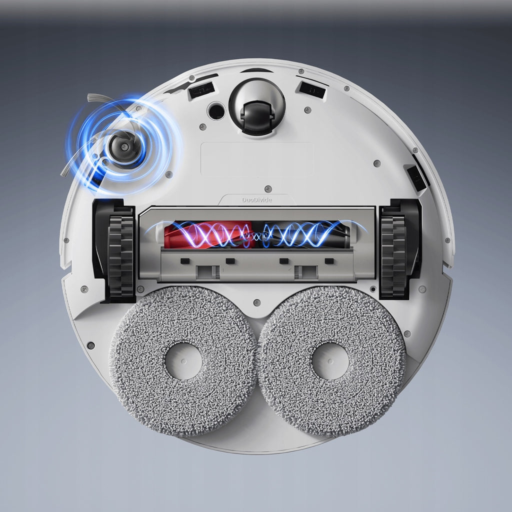 Robot sprzątający Roborock Qrevo EdgeT Ultra-cienki z kamerą AI, mopowaniem, stacj
