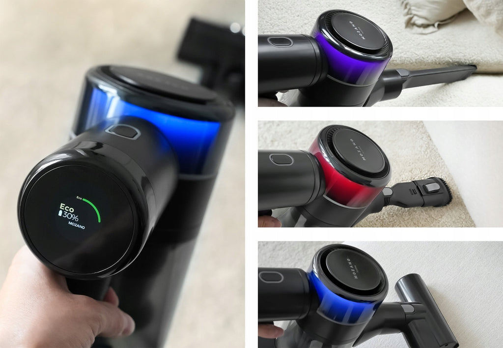 ODKURZACZ BEZPRZEWODOWY PIONOWY RĘCZNY 2 BATERIE MOCNY 15w1 LED HANDY PRO