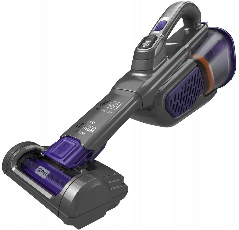 Odkurzacz ręczny Black Decker BHHV520BFP + końcówki