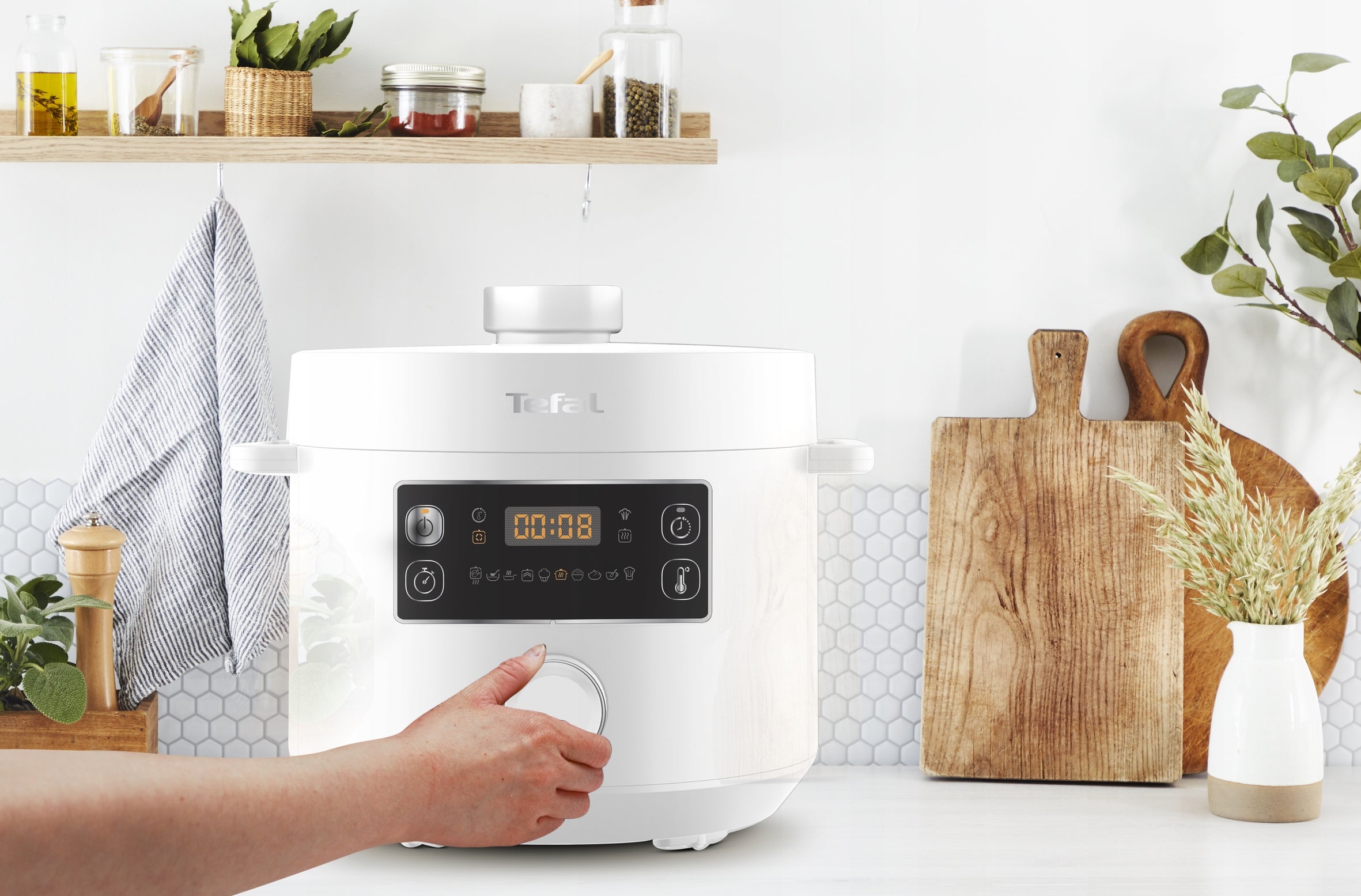Multicooker TEFAL Turbo Cuisine CY754 ryżowar 10 PROGRAMÓW 4,8l
