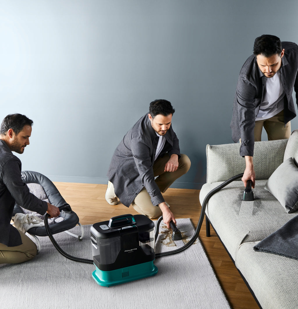 Odkurzacz piorący do tapicerki dywanów Tefal Clean It Hot&Cold IZ7021 1150W