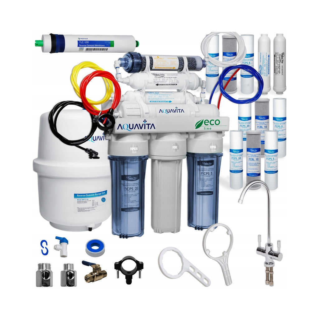 RO8 FILTR DO WODY OSMOZA JONIZATOR STRUKTURYZATOR AQUA VITA REDOX MINERAŁY
