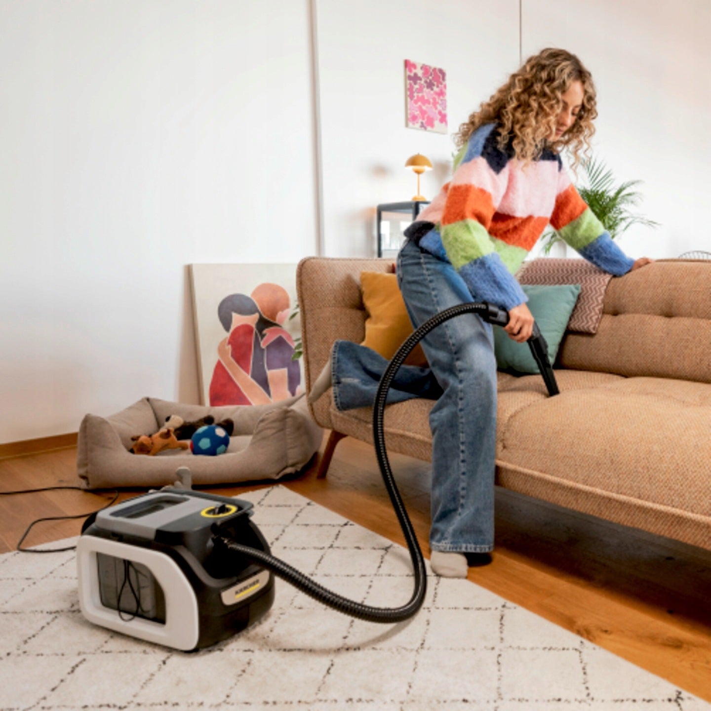 Odkurzacz piorący Karcher SE3 Compact Home + Naturalny środek czyszczący 1l