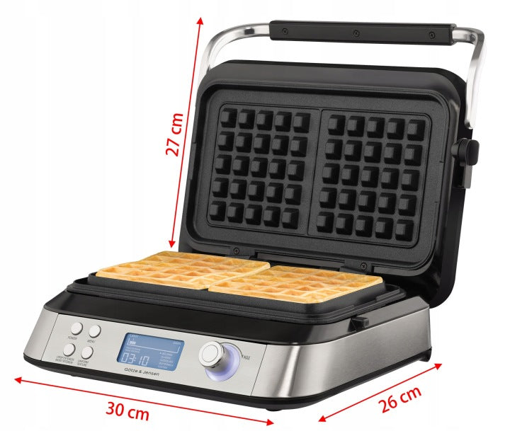 Götze & Jensen Gofrownica GÖTZE & JENSEN DW900 1600W LCD