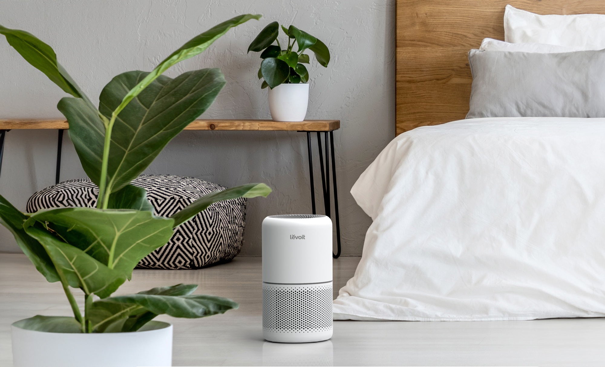 Oczyszczacz powietrza Levoit Core 300S HEPA smog dym smart wifi auto 50 m2