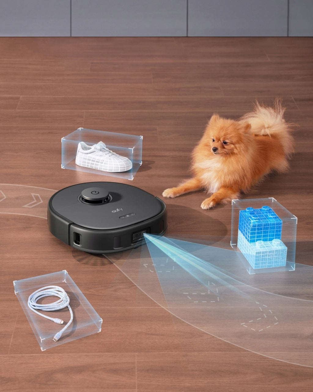 Robot sprzątający eufy RoboVac X10 Omni Mopping Biały