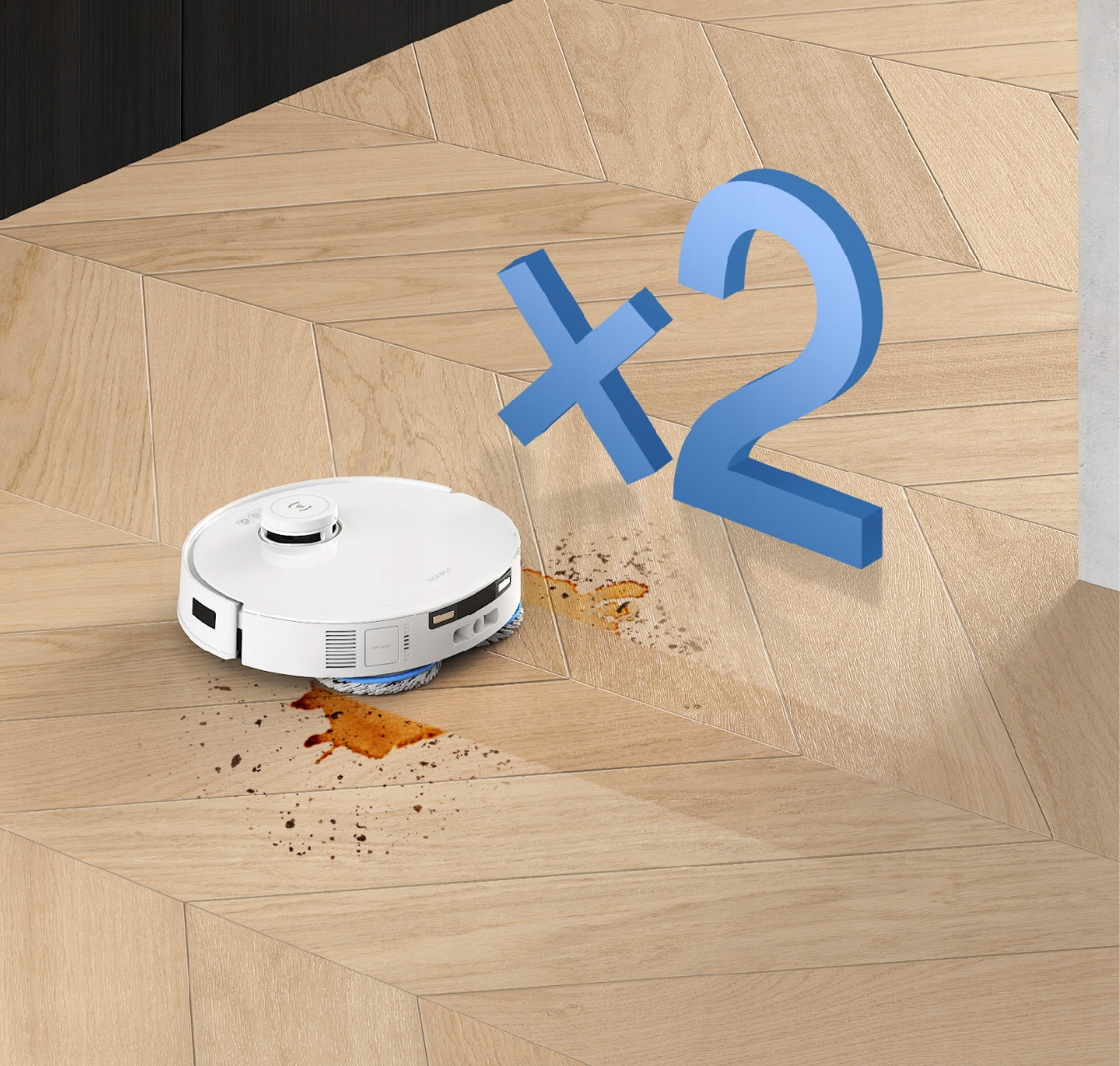 Robot sprzątający ECOVACS DEEBOT T30C PRO Gen2 + Odkurzacz Mopujący