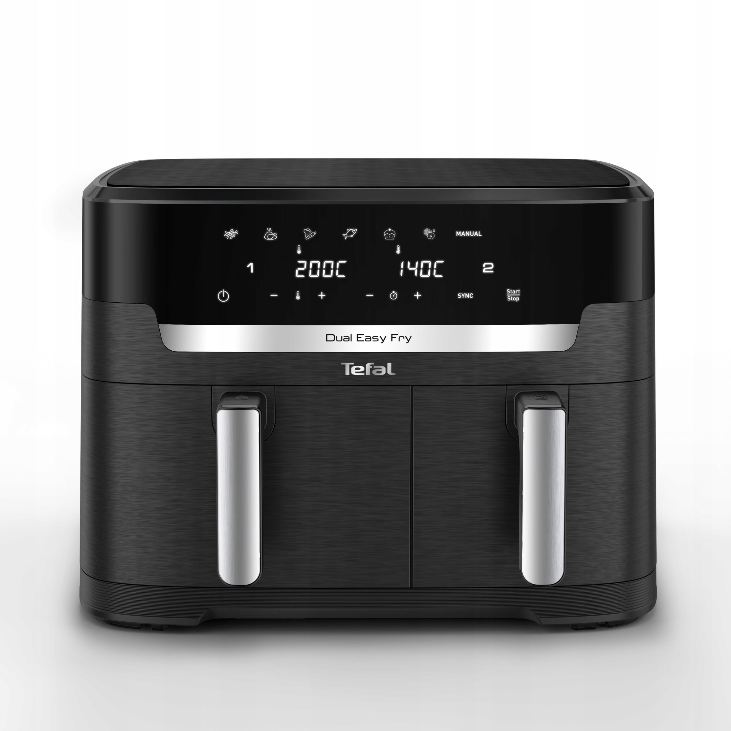 Frytkownica beztłuszczowa TEFAL EY9428E XXL 11l 2700W dwukomorowa Air Fryer