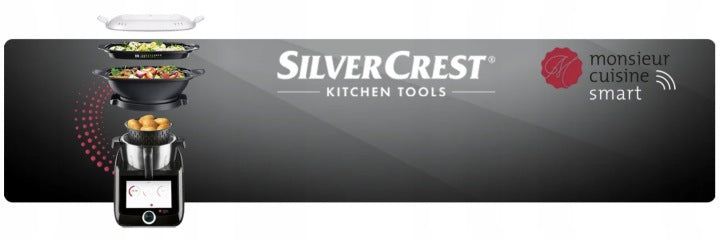 SilverCrest MONSIEUR CUISINE ROBOT KUCHENNY LIDLOMIX CZARNY SMART C1 Wi-Fi 2026 PL