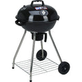 Grill węglowy na kółkach Progarden, czarny, 45 cm