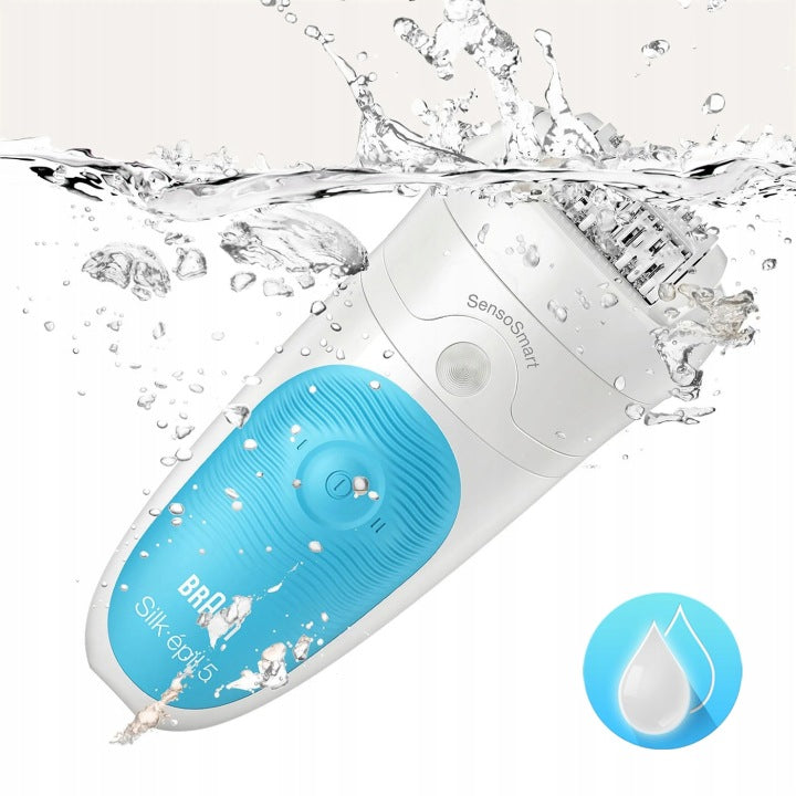 Braun DEPILATOR BRAUN Silk-epil 5 SensoSmart WET&DRY + SPA + GOLARKA + TRYMER 4w1
