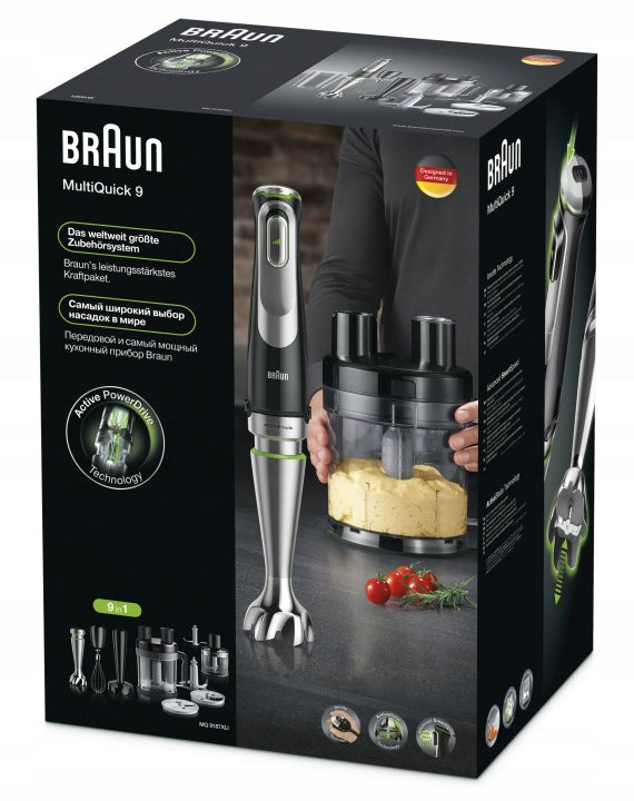 Braun Blender ręczny Braun MultiQuick 9 MQ9187XLI 1200 W czarny