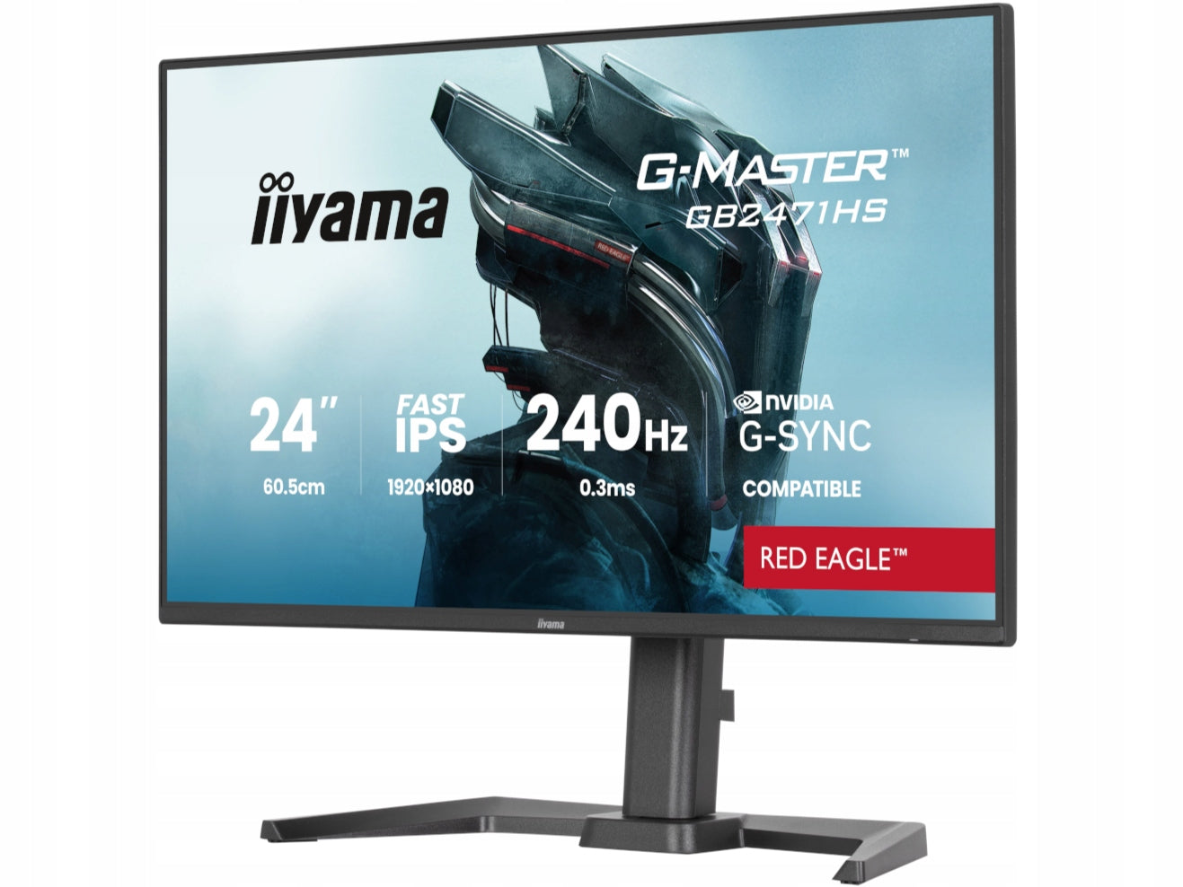 iiyama Monitor iiyama G-Master GB3272QSU-B1 Red Eagle - 180Hz QHD Fast IPS 31.5