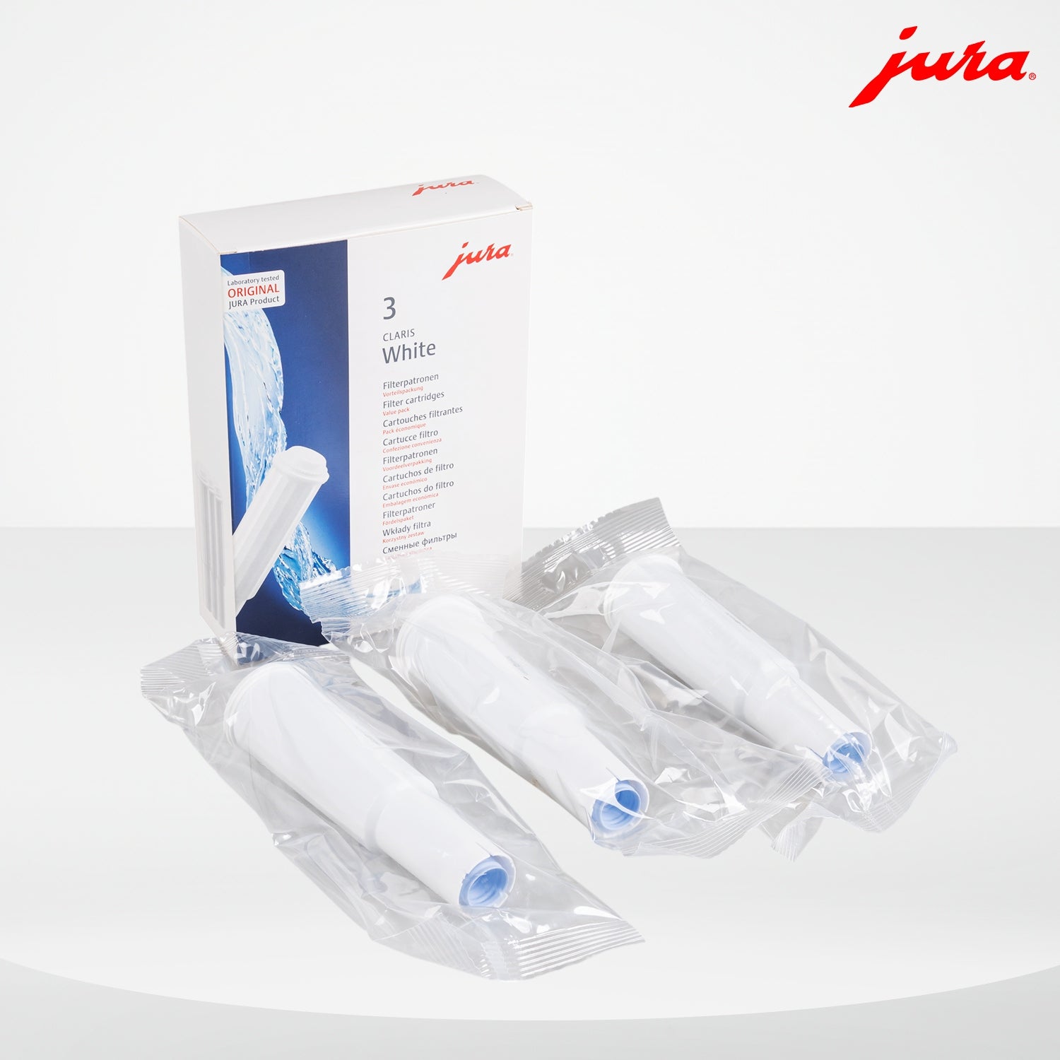 Tabletki do czyszczenia ekspresu Jura 62715 + 3x filtr Jura Claris Smart+