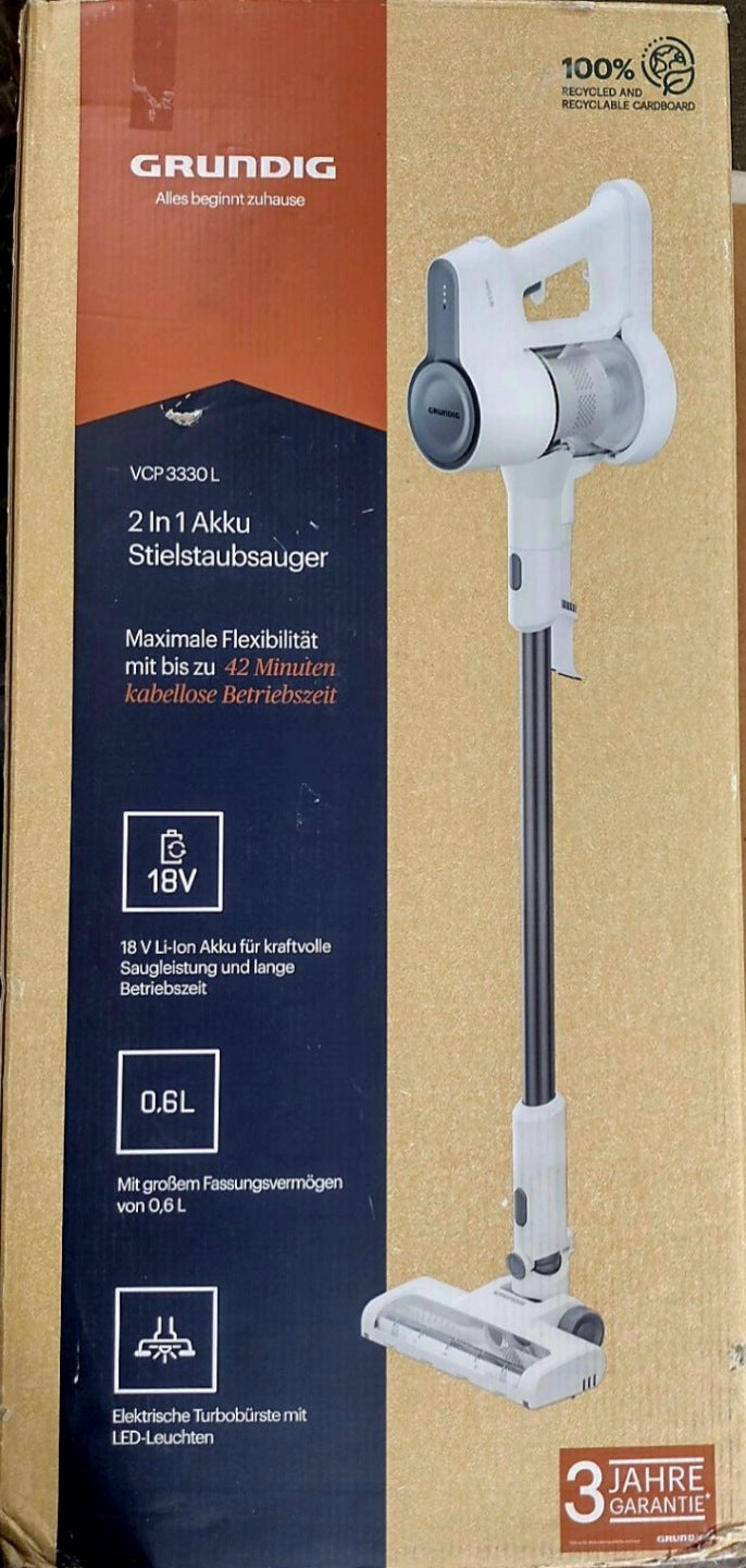 bezprzewodowy odkurzacz GRUNDIG VCP 3330L VCP3330L HEPA10 cyklonowy N