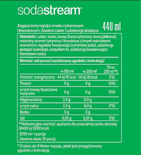 Saturator Sodastream Terra + 2 butelki + 4 syropy Pepsi 7Up Mirinda Pep Max