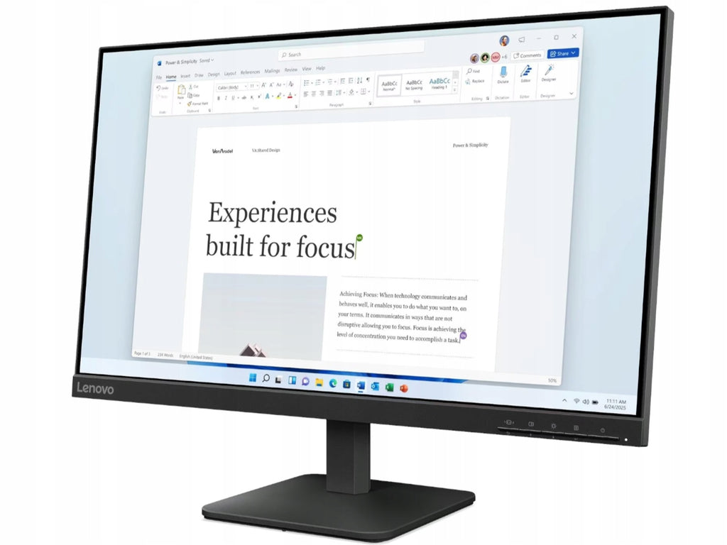 Lenovo 2X Monitor LED Lenovo L24-4e 23,8  1920 x 1080 px IPS / PLS