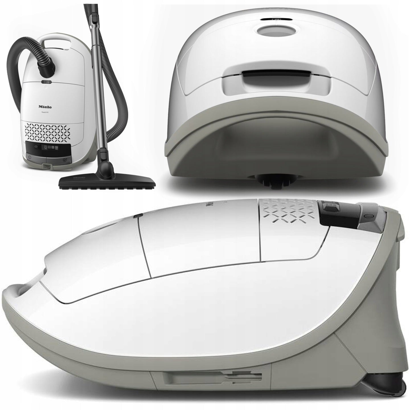 Odkurzacz workowy Miele Guard M1 Parquet XL 890 W AirClean BrilantWhite