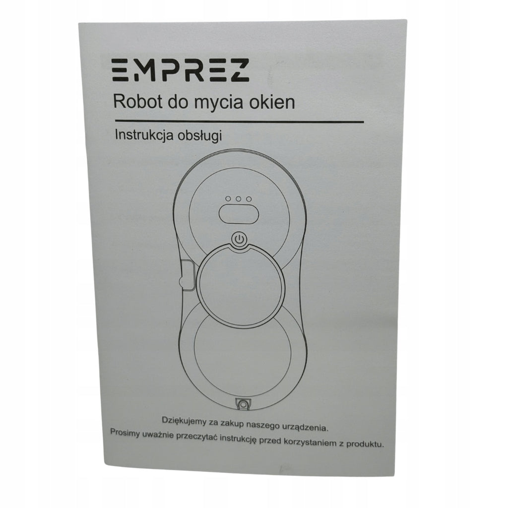Emprez F19 Robot do mycia szyb i okien 3000Pa | Aplikacja | 4 Spryskiwacze