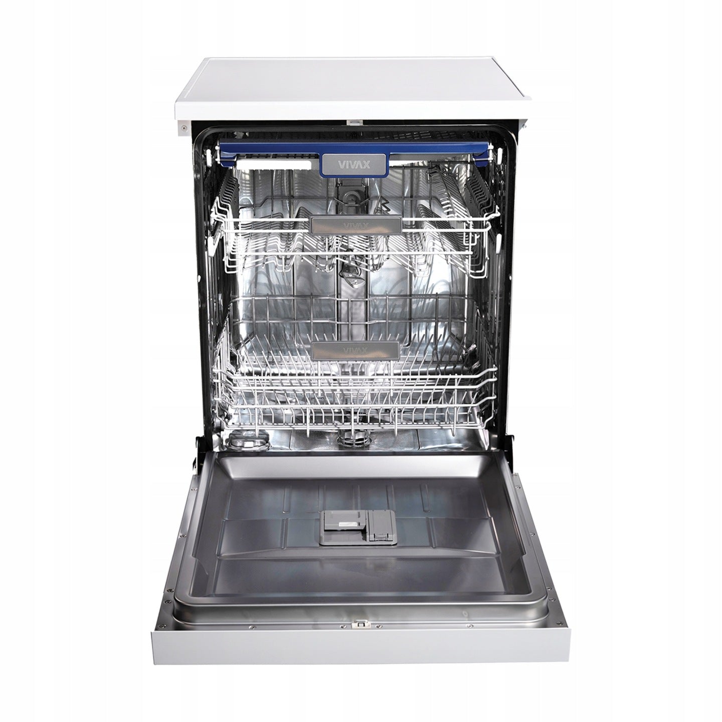 Zmywarka Wolnostojąca Vivax DW-601473C Biała 60cm Trzeci Kosz 14kp 2+3 lata