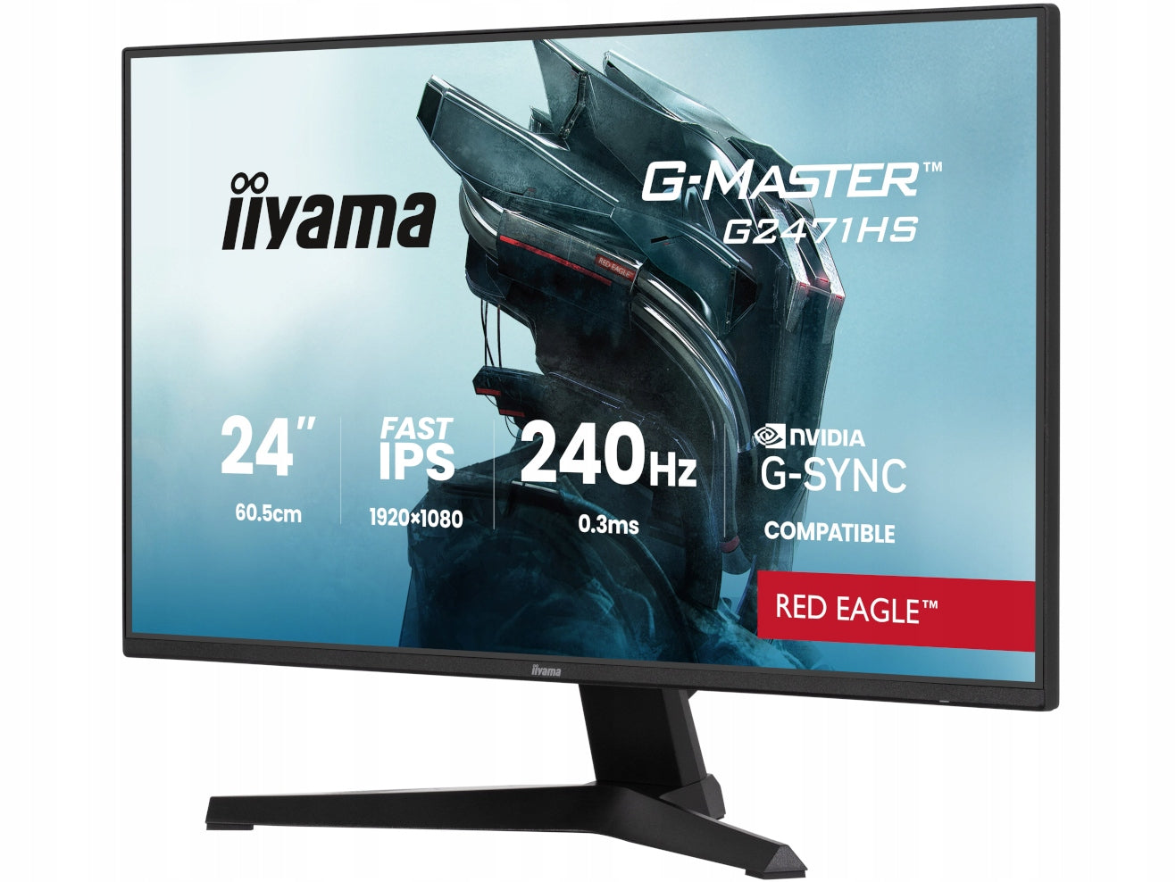 iiyama Monitor iiyama G-Master GB3272QSU-B1 Red Eagle - 180Hz QHD Fast IPS 31.5