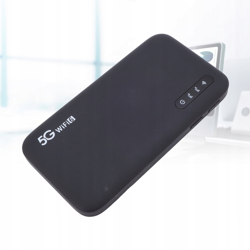 MOBILNY ROUTER MODEM WIFI 5G 6100 MAH OBSŁUGA DO 16 UŻYTKOWNIKÓW