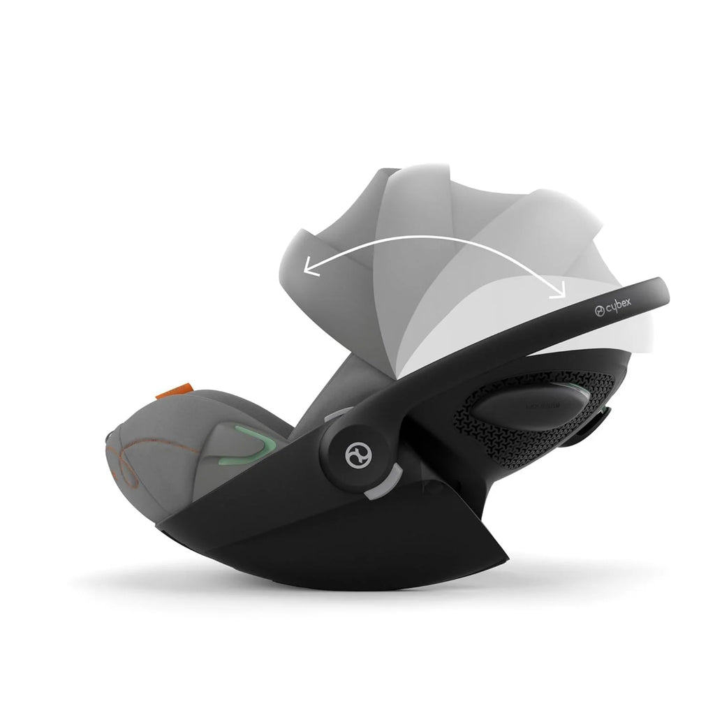 Cybex Gold Kinderwagen Beezy mit One-Pull Harness, Ab Geburt bis ca. 4 Jahre (max. 22 kg), Kompakt und ergonomisch, Magic Black (Schwarz mit schwarzem Rahmen)